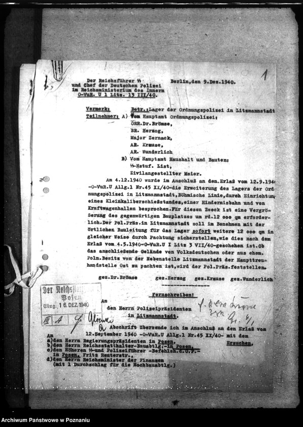 Obraz 5 z jednostki "Lager der Ordnungspolizei - Litzmannstadt"