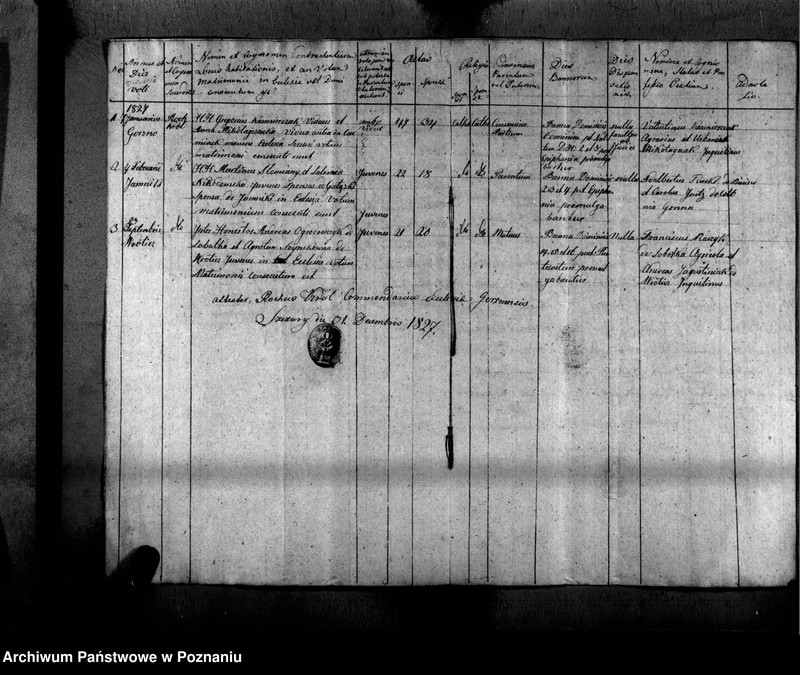 image.from.unit.number "Liber baptisatorum, copulatorum, mortuorum"
