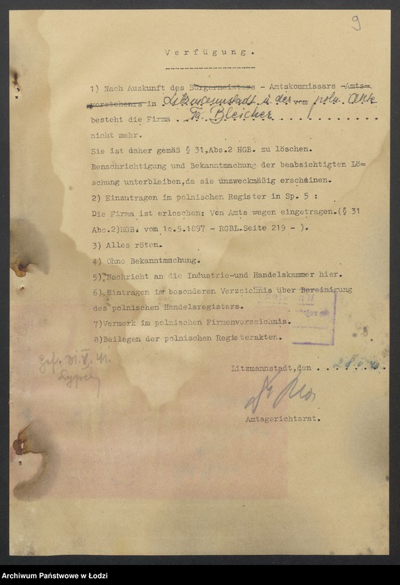 Obraz 11 z jednostki "Aron Bleicher- sprzedaż używanych mebli"