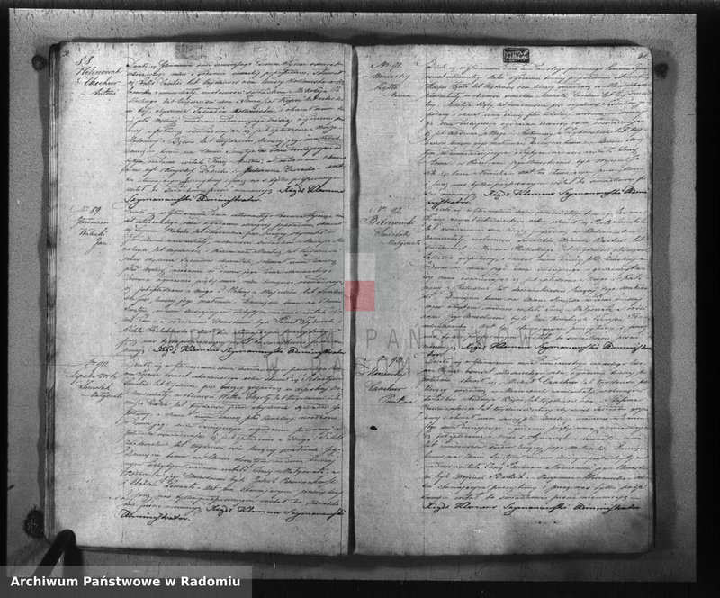 image.from.unit.number "Duplikat akt urodzenia, zaślubin i zeyścia parafii Głowaczew na rok 1840"