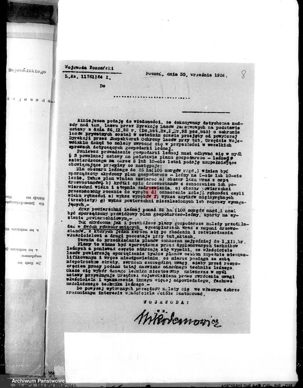 Obraz 12 z jednostki "Ogólniki i zarządzenia ogólne"