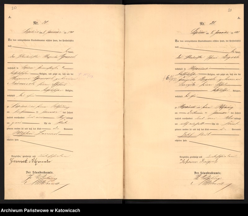 image.from.unit.number "Księga urodzeń T.1 nr 1-595"