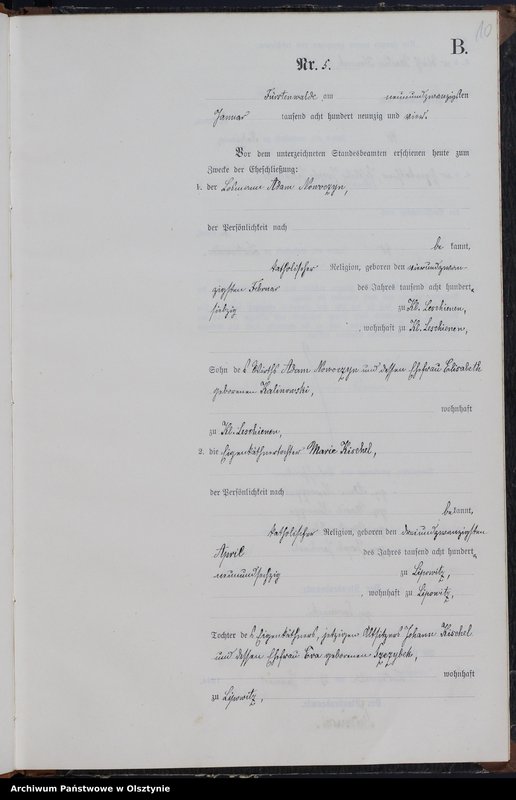 image.from.unit.number "Heiraths-Neben-Register Nr 1 - 32"