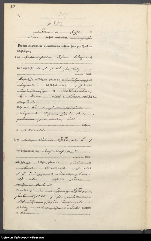 image.from.unit.number "Księga miejscowa małżeństw tom III [Rejestr główny małżeństw]"