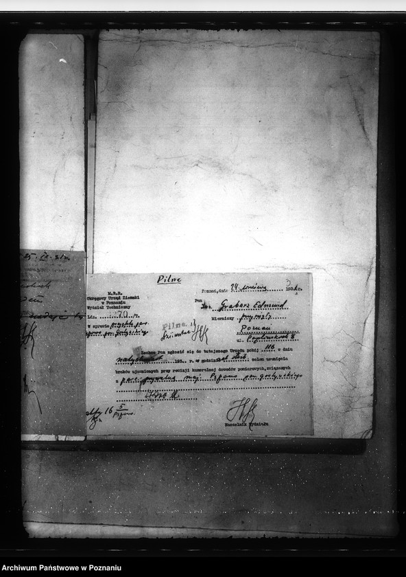 Obraz 7 z jednostki "Parcelacja prywatna Pępowo powiatu gostyńskiego"