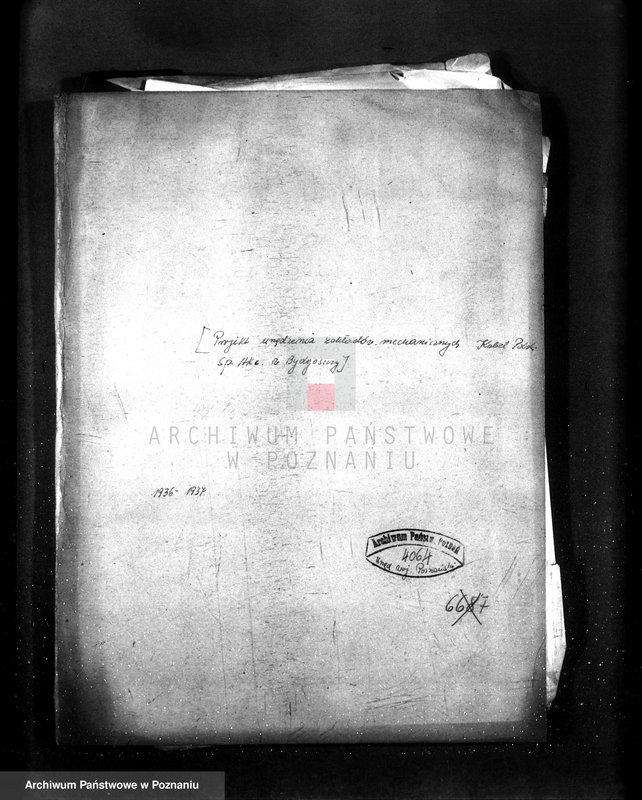 Obraz 4 z jednostki "/Projekt urządzenia zakładów mechanicznych Kabel Polski Spółka Akcyjna w Bydgoszczy/"