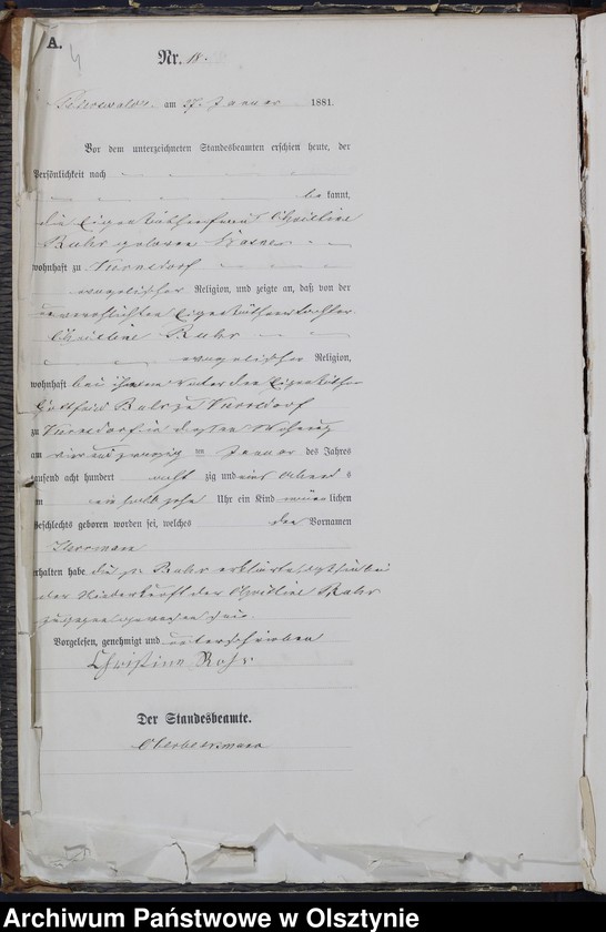 image.from.unit.number "Geburts-Haupt-Register Nr 15 - 159"