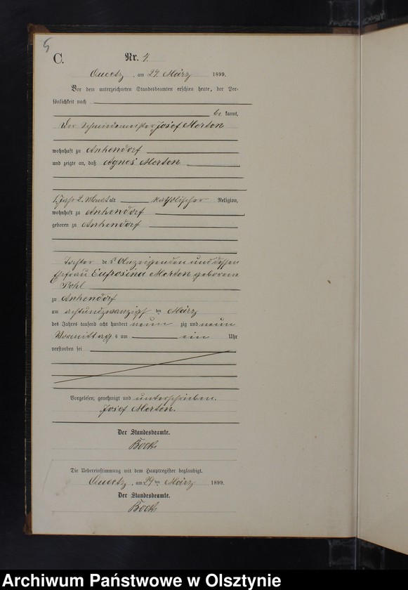 image.from.unit.number "Sterbe-Neben-Register Nr 1 - 15"