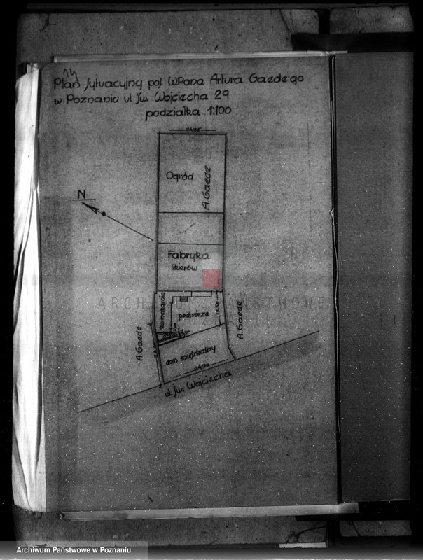 image.from.unit.number "Zatwierdzenie zakładu przemysłowego /urządzenia kotłowni/ Firmy Artur Gaede /fabryka wódek i likierów/ w Poznaniu"