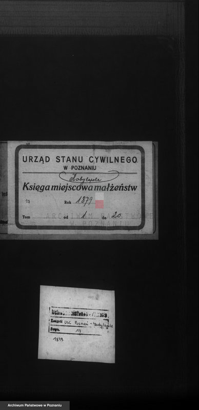 Obraz 1 z jednostki "Księga małżeństw"