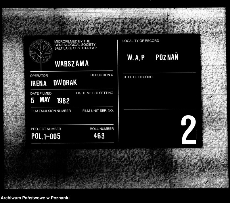 Obraz 1 z jednostki "Księga zgonów"