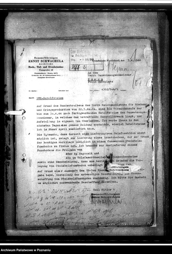 Obraz 5 z jednostki "D. W. H. - Behelfsheime aus fabrikfertigen Bauteilen"