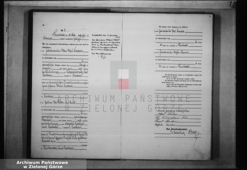 image.from.unit.number "Heirats-Haupt-Register 1917 No. 1 bis 24"