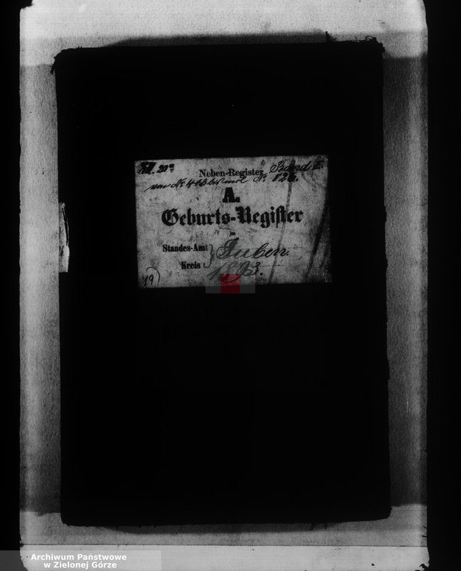 image.from.unit.number "Geburts-Neben-Register, Band II von No 413 bis No 826"