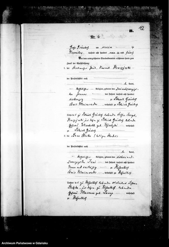 image.from.unit.number "Księga małżeństw"