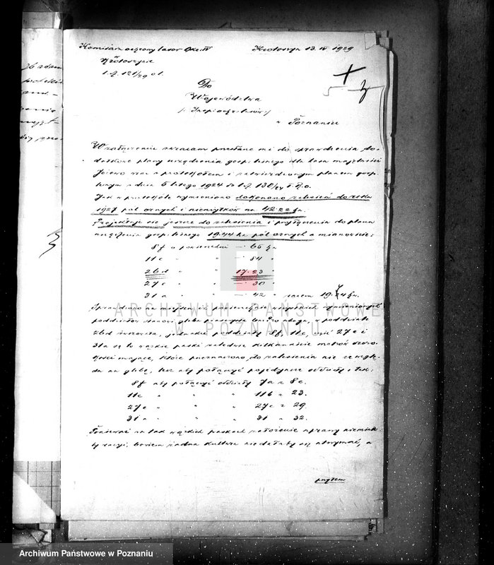 Obraz 9 z jednostki "Majętność leśna Jeżewo w powiecie gostyńskim"