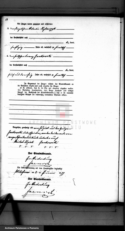 Obraz 15 z jednostki "Księga małżeństw"