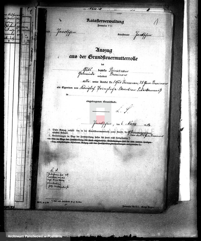 Obraz 5 z jednostki "Dobra Miniszew - sprawy katastralne"