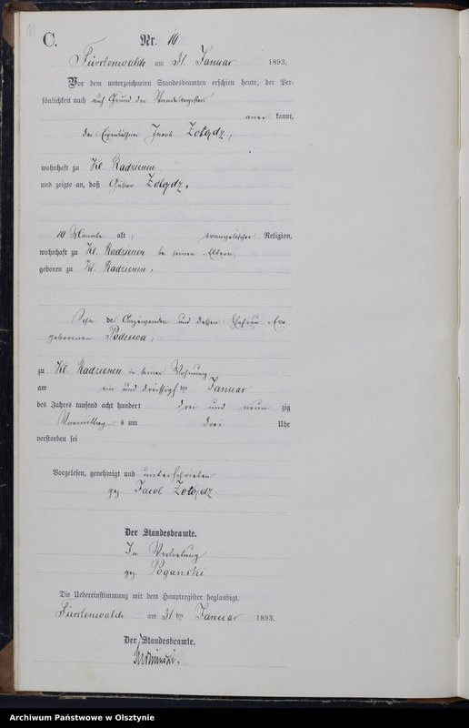 image.from.unit.number "Sterbe-Neben-Register Nr 1 - 114"