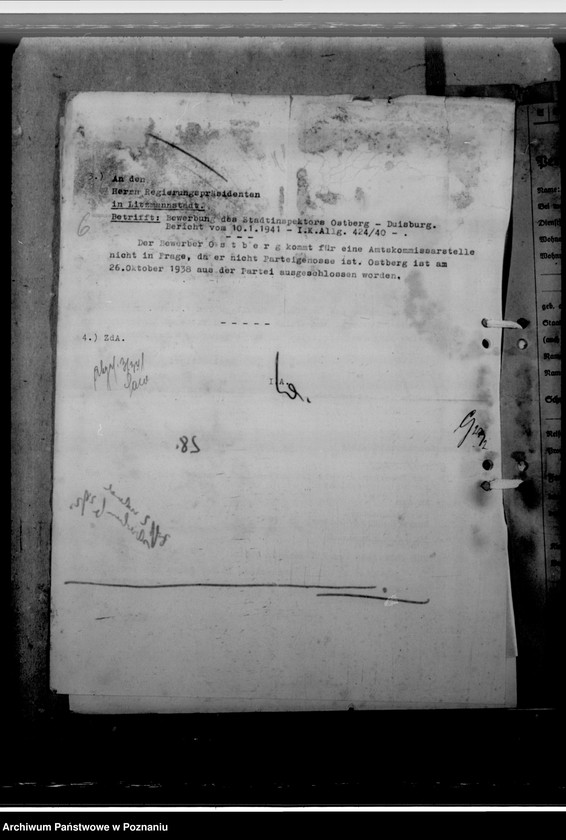 Obraz 10 z jednostki "Ostberg, Heinrich - inspektor miejski"