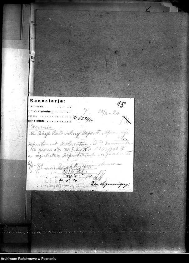 Obraz 19 z jednostki "Departament Aprowizacji"