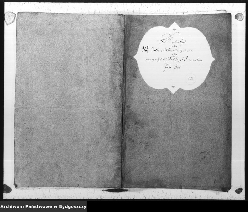image.from.unit.number "Duplikat der Tauf - Trau - und Todtregister der evangelischen Kirche zu Inowrazlaw Jahr 1851"