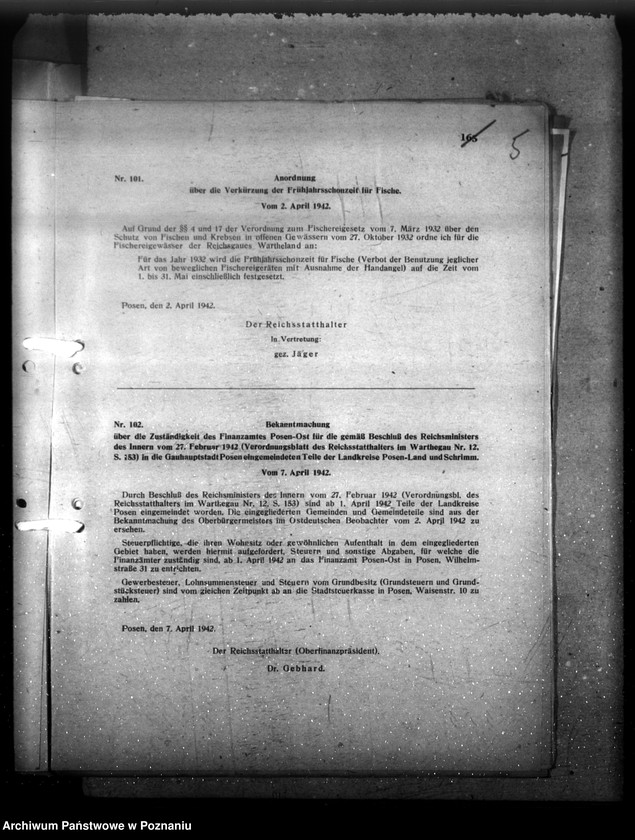 Obraz 9 z jednostki "Verordnungsblatt Nr. 13"