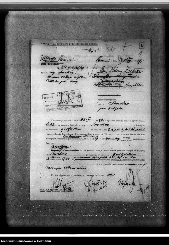 Obraz 5 z jednostki "Majętność leśna Smolice w powiecie gostyńskim"