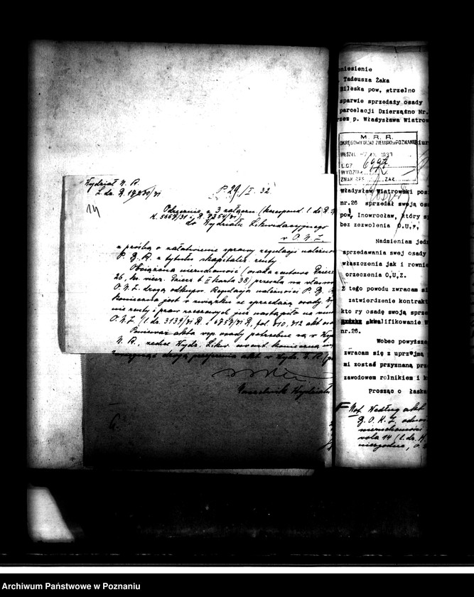 Obraz 19 z jednostki "Odkup osady Dzierżążno nr 26 powiatu mogileńskiego"