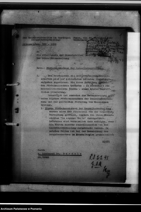 Obraz 5 z jednostki "Rundschreiben der Gaukämmerei - 1944."