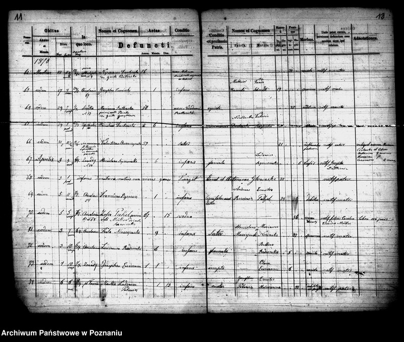 Obraz 7 z jednostki "Księga zgonów"