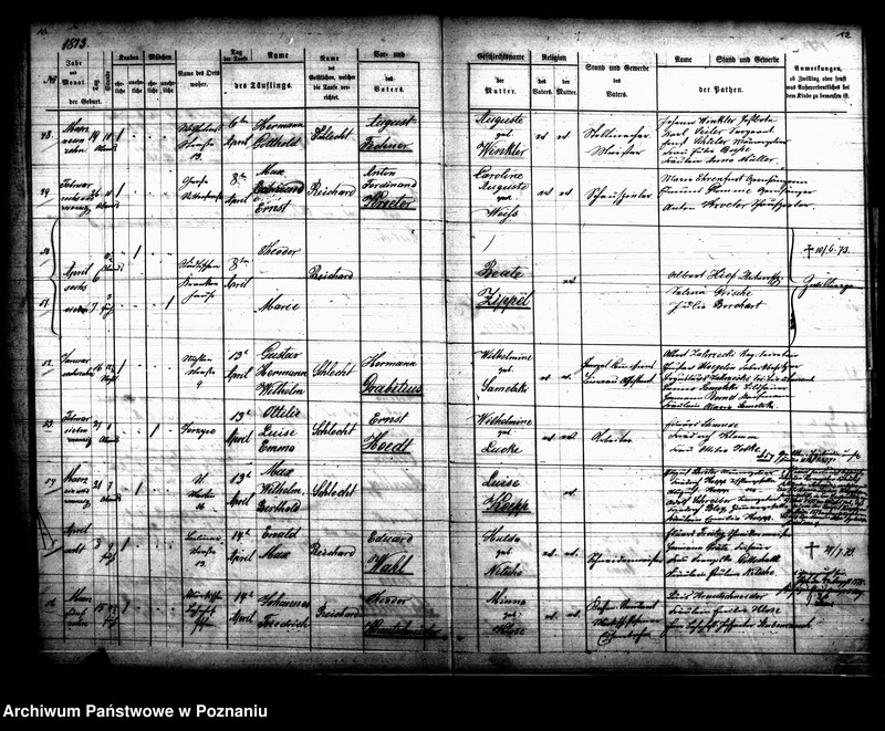 Obraz 7 z jednostki "Verzeichniss der gestorbenen Personen"