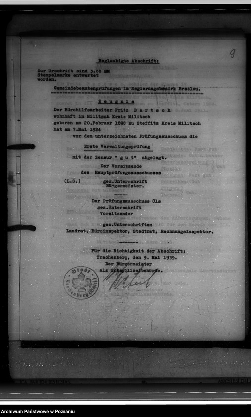 Obraz 13 z jednostki "Bewerbungen um Anstellung"