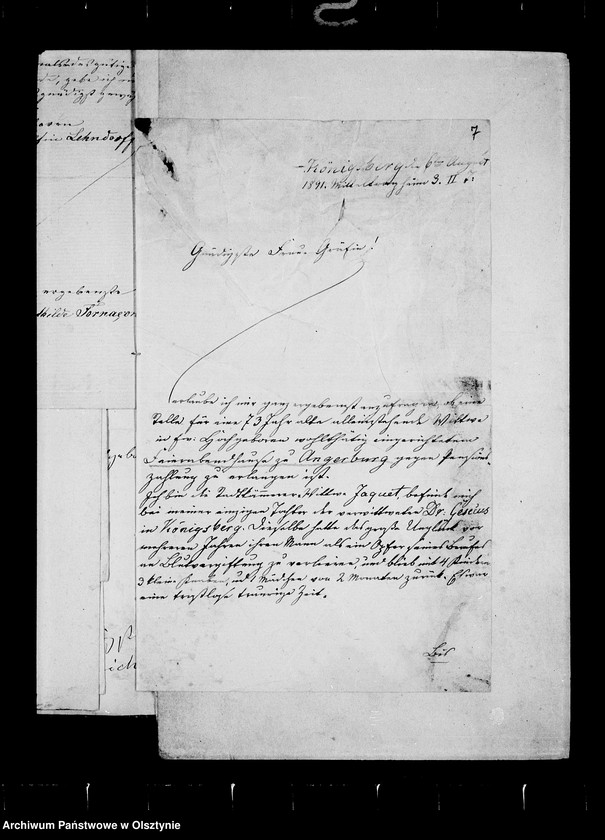 image.from.unit.number "/Briefe an Gfin Anna Lehndorff- Steinort betr. die Feierabendhäuser u. das Familienheim in Angeburg, die Rother- Stiftung für einsame Beamtentöchter in Berlin u. den Ostpr. Zentralverein für taubstumme Kinder/"