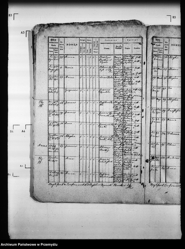 Obraz 14 z jednostki "[Kopie ksiąg metrykalnych parafii Zdynia z filiami Konieczna, Ług (dekanat Gorlice)]"
