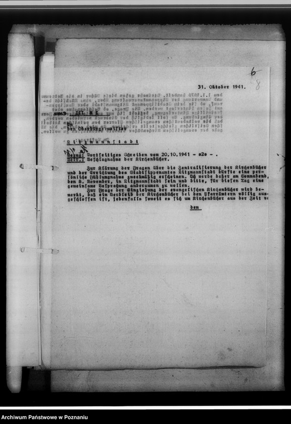 Obraz 13 z jednostki "Stadtsippenamt Litzmannstadt [Łódź, korespondencja w sprawach organizacyjnych i działalnośc]"