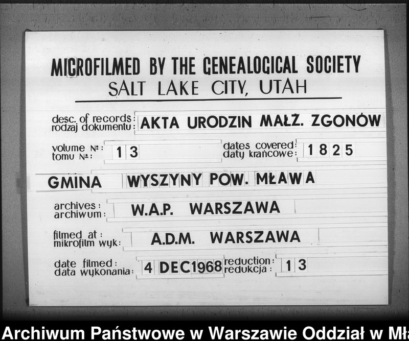 image.from.unit.number "Akta urodzin, małżeństw i zgonów"