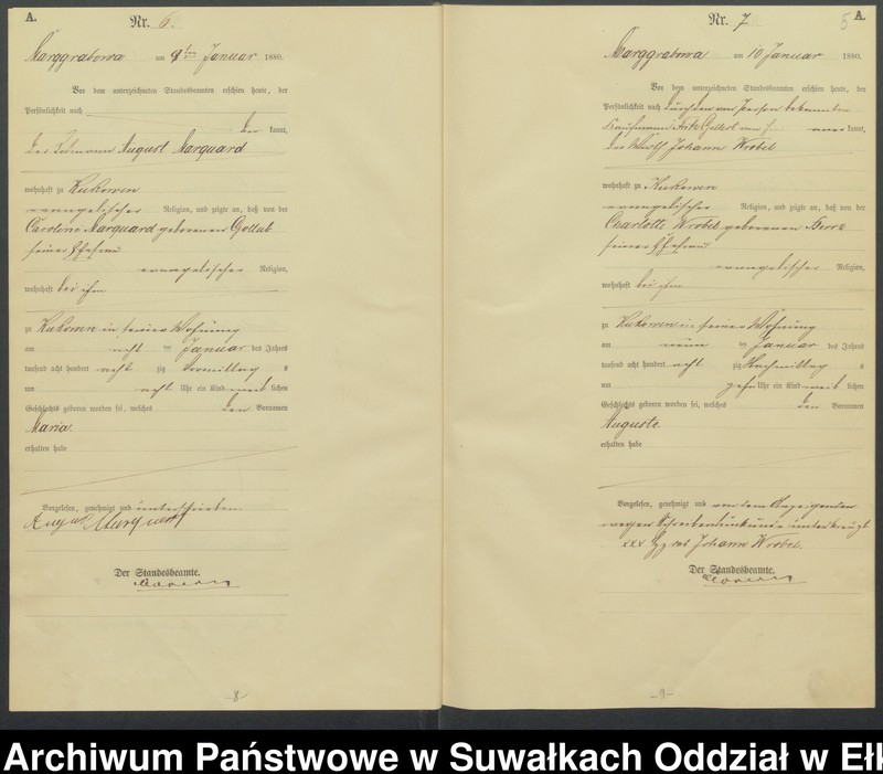 image.from.unit.number "Geburts-Haupt-Register des Königlich Preussischen Standes-Amtes Landgemeinde Marggrabowa Kreis Oletzko"