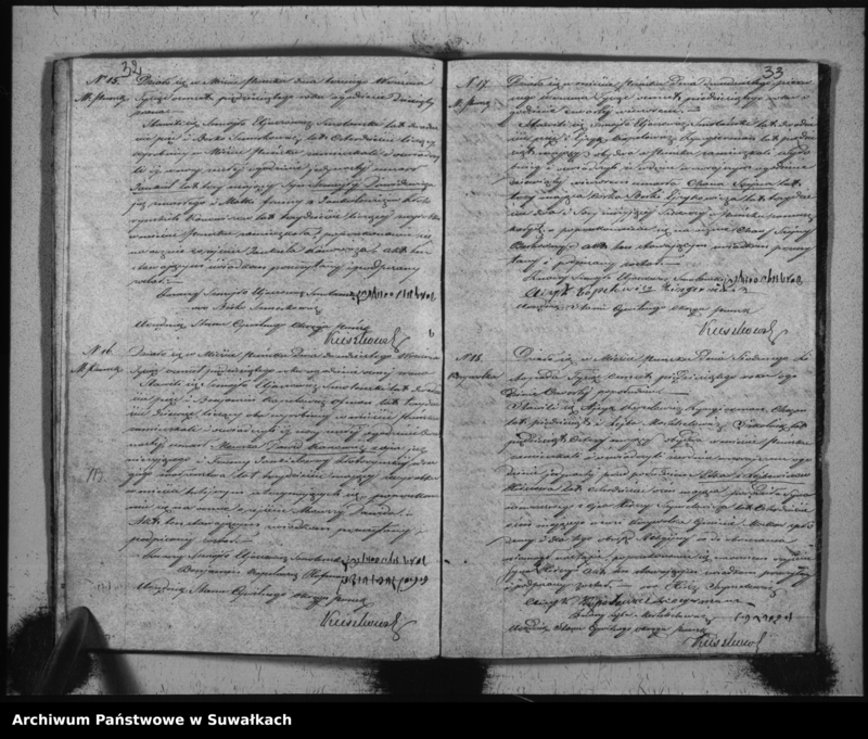 image.from.unit.number "Duplikat Akt Urodzonych, Zaślubionych i Umarłych Urzędnika Stanu Cywilnego Okręgu Puńsk z r.1850."