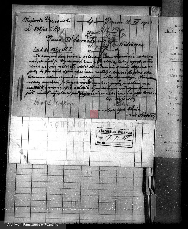 Obraz 8 z jednostki "Nadzór nad gospodarką w lasach majętności Ruchocin powiecie gnieźnieńskim"