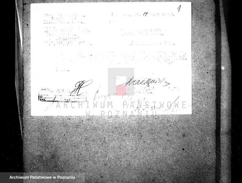 Obraz 10 z jednostki "Zatwierdzenie zakładu przemysłowo /warsztat tkacki firmy Wawel w Lubaszu pow. czarnkowski/"