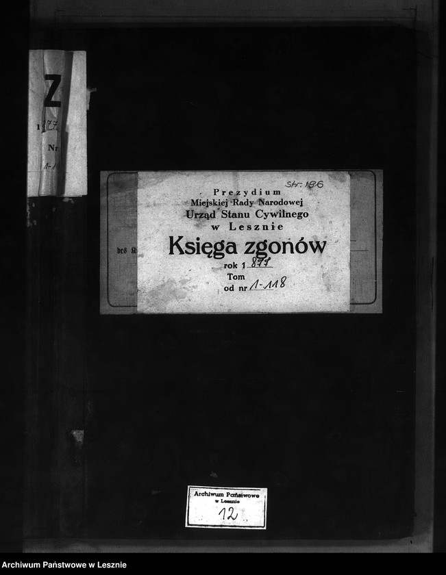 Obraz 2 z jednostki "[Księga zgonów]"