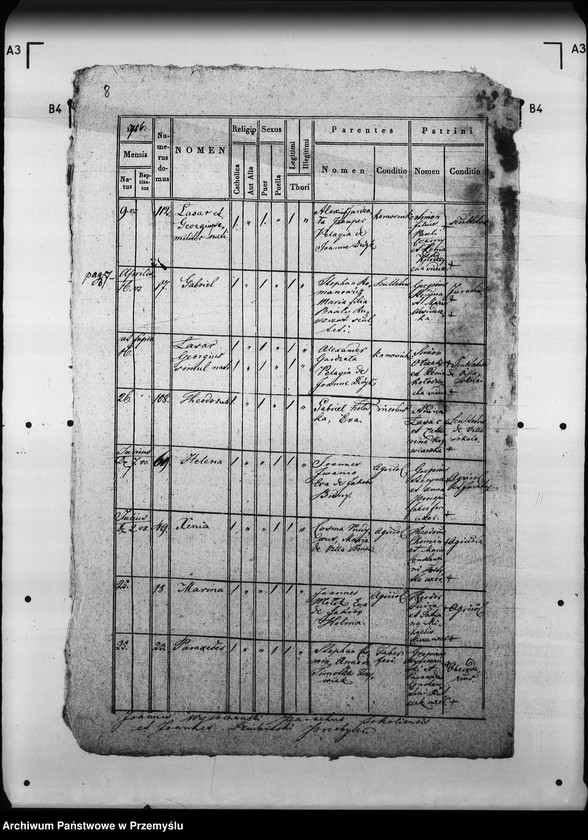 image.from.unit.number "[Kopie ksiąg metrykalnych parafii Sokola z filią Podgać (dekanat Mościska)]"