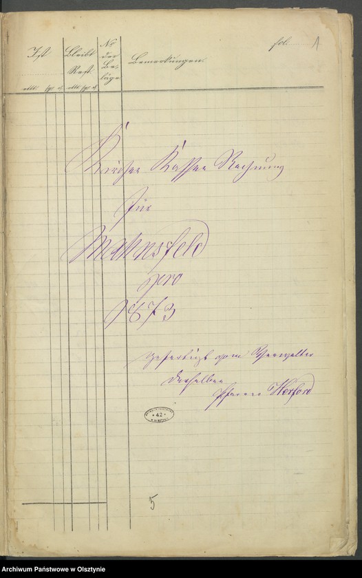 image.from.unit.number "Kirchen-Kassen Rechnung für Mahnsfeld"