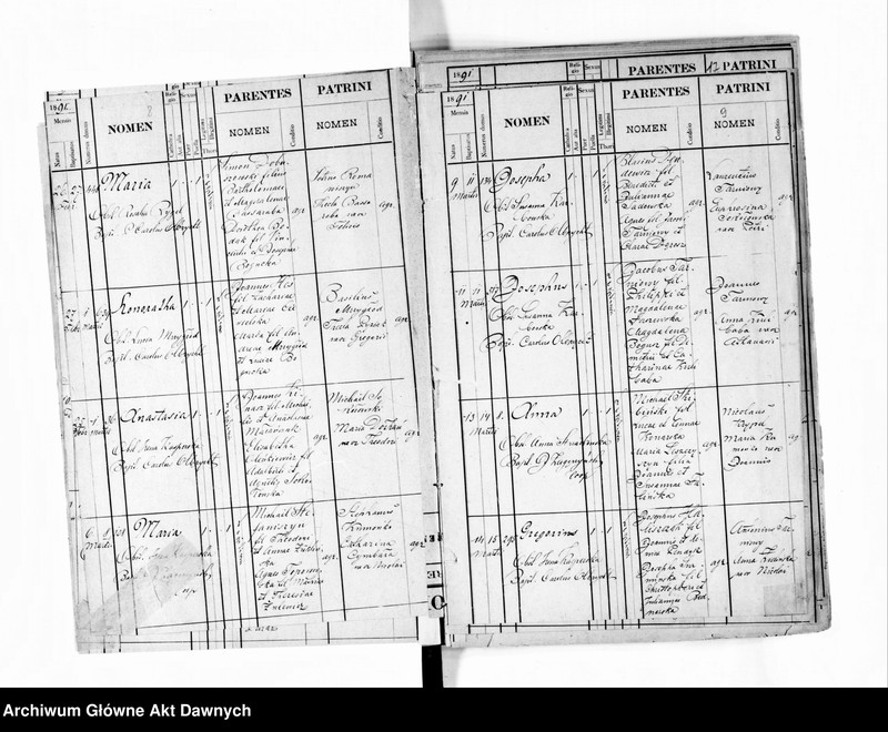 image.from.unit.number "Parafia: Kozłów. Dekanat: Brzeżany. Księga metrykalna urodzeń, ślubów i zgonów dla miasta Kozłów i wsi: Dmuchawiec, Horodyszcze*, Pokropiwna, Słobódka, Taurów**, Zabojki***."