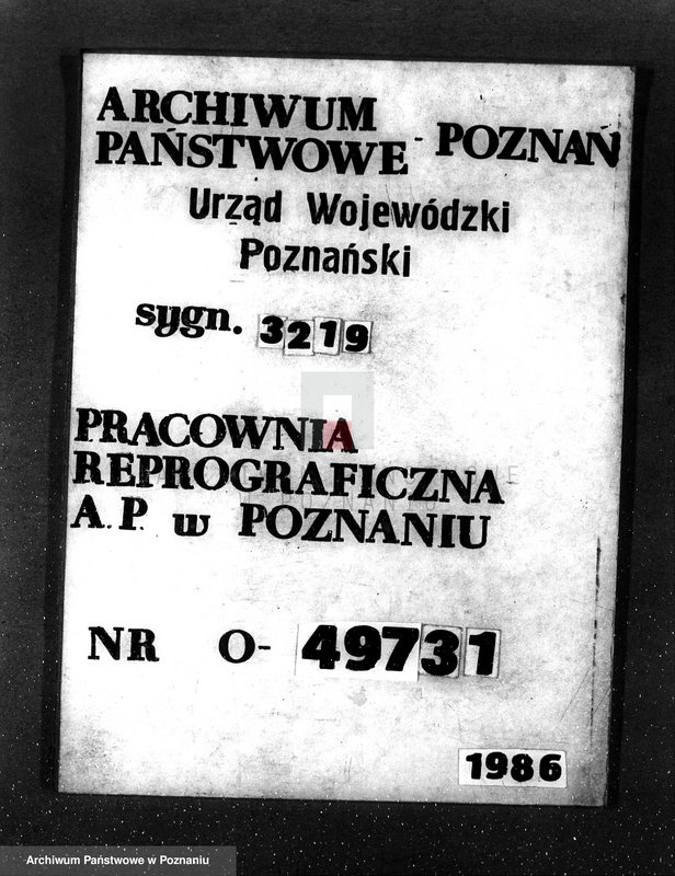 Obraz 1 z jednostki "Nadzór nad gospodarką w lasach majątku Czerniejewo powiecie gnieźnieńskim"