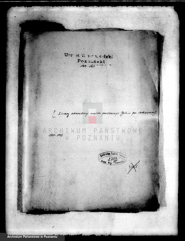 Obraz 4 z jednostki "/Sprawy administracji majątku państwowego Jeżowo powiatu szubińskiego/"