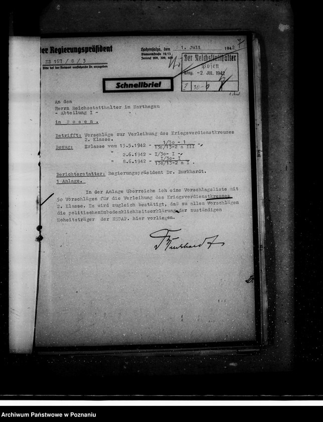 Obraz 11 z jednostki "Kriegsverdienskreuze- öffentlicher Dienst"