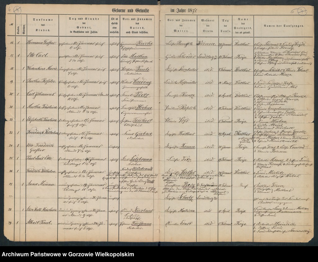 image.from.unit.number "Duplikate der Hauptkirche zu Landsberg an der Warthe (zawiera też księgę zgonów Konkordien, reformirte und Militair Kirchen Gemeinde z 1871 r.)"