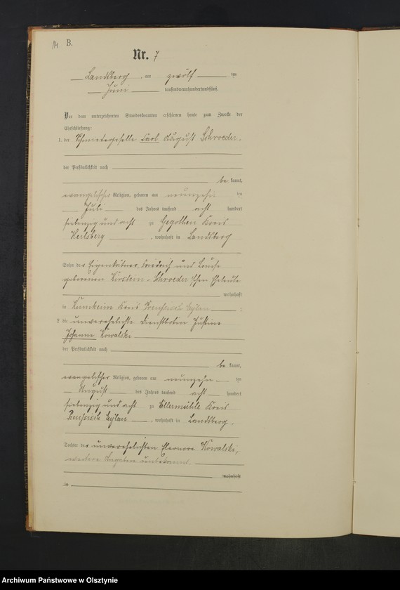 image.from.unit.number "Heiraths-Neben-Register Nr 1 - 15"